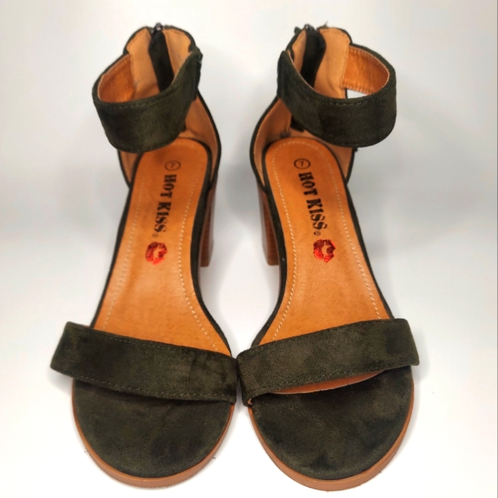 Open Toe Boho Heel